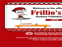 Tablet Screenshot of frillios-pizza.com